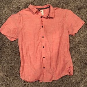 🔥 LEVI SALMON/PINK BUTTON UP